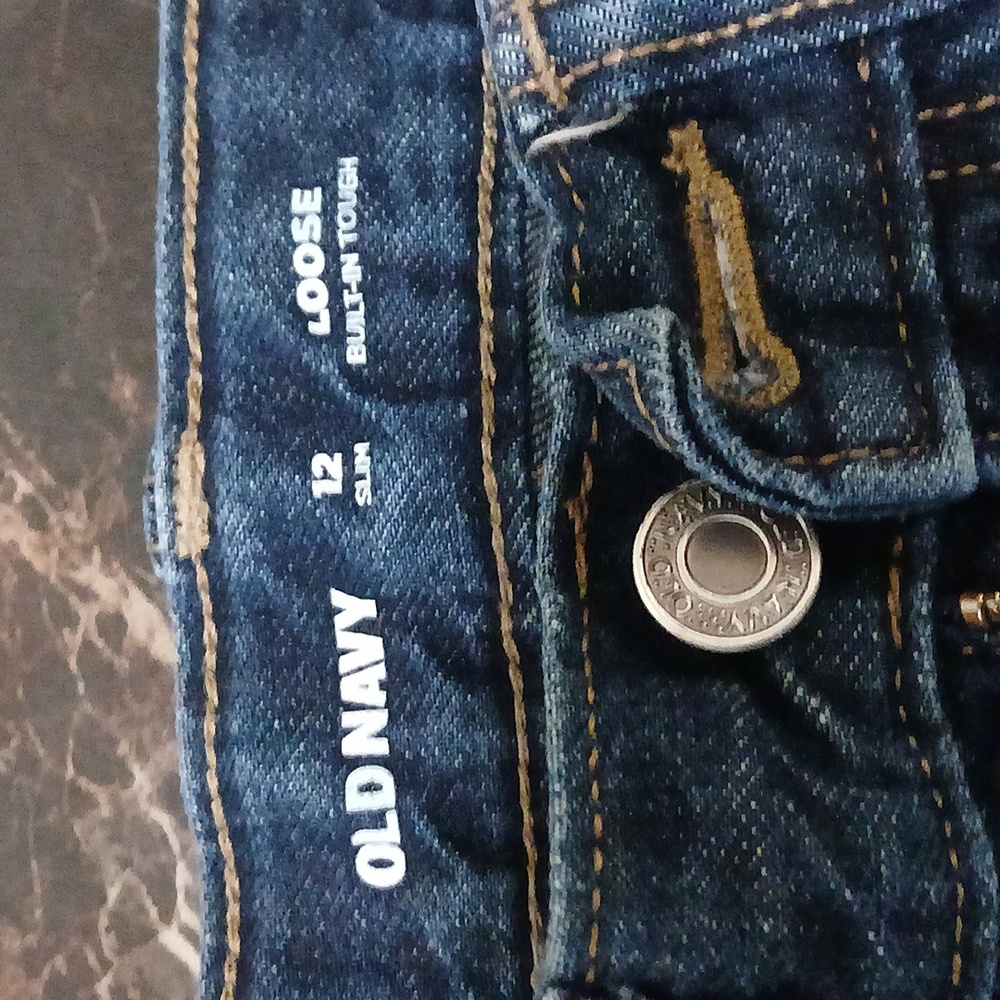 Children's old navy blue jeans